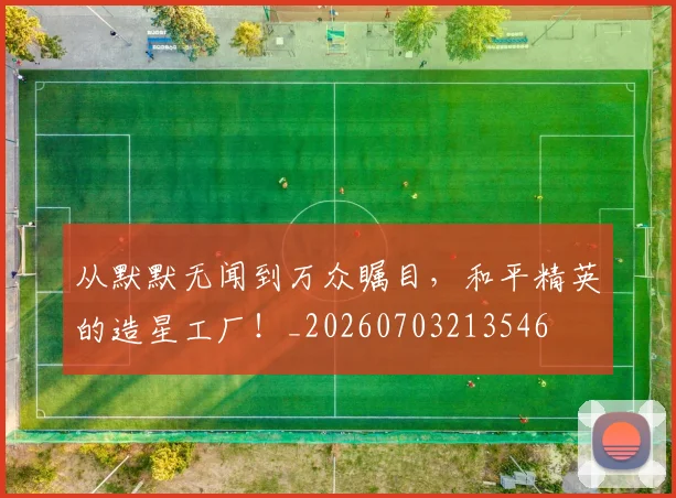 从默默无闻到万众瞩目，和平精英的造星工厂！_20260703213546